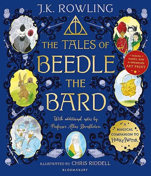 The Tales of Beedle the Bard - Illustrated Edition (Paperback)