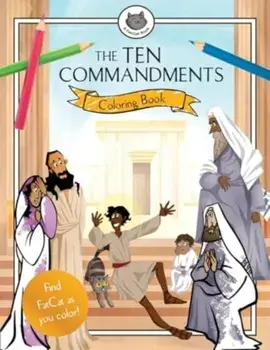 The Ten Commandments Coloring Book, Paperback/***