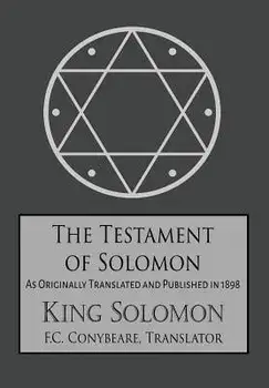 The Testament of Solomon, Hardcover/King Solomon