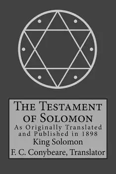 The Testament of Solomon, Paperback/King Solomon