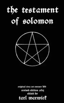 The Testament of Solomon, Paperback/King Solomon