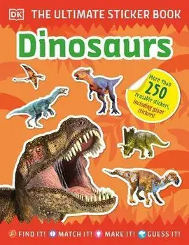 The Ultimate Sticker Book Dinosaurs, Paperback/***