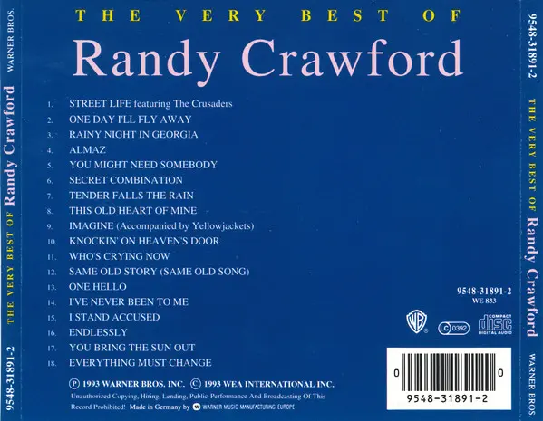 The Very Best Of Randy Crawford | Randy Crawford