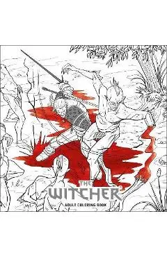 The Witcher Adult Coloring Book - Cd Projekt Red