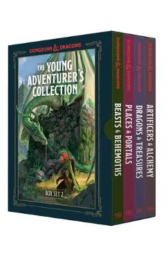 The Young Adventurer's Collection Box Set 2 (Dungeons & Dragons 4-Book Boxed Set): Beasts & Behemoths, Dragons & Treasures, Places & Portals, Artifice - Jim Zub