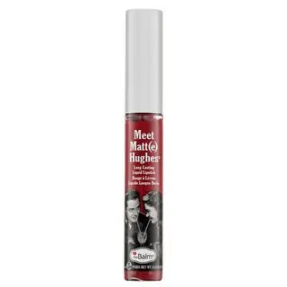 theBalm Meet Matt(e) Hughes Liquid Lipstick Dedicated Ruj de buze lichid, de lunga durata pentru efect mat 7,4 ml