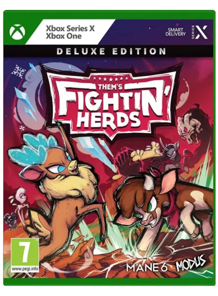 Them's Fightin' Herds Deluxe Edition Linux|macOS|PC|Nintendo Switch|Xbox Series S/X|Xbox One|PlayStation 4|PlayStation 5