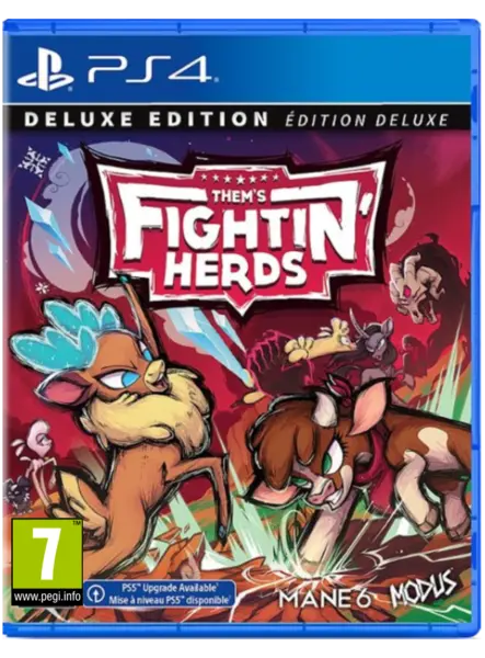 Thems Fightin Herds Deluxe Edition Linux|macOS|PC|Nintendo Switch|Xbox Series S/X|Xbox One|PlayStation 4|PlayStation 5