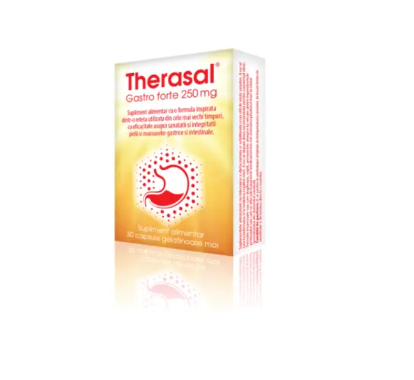 Therasal Gasto Forte 250 mg 30 capsule