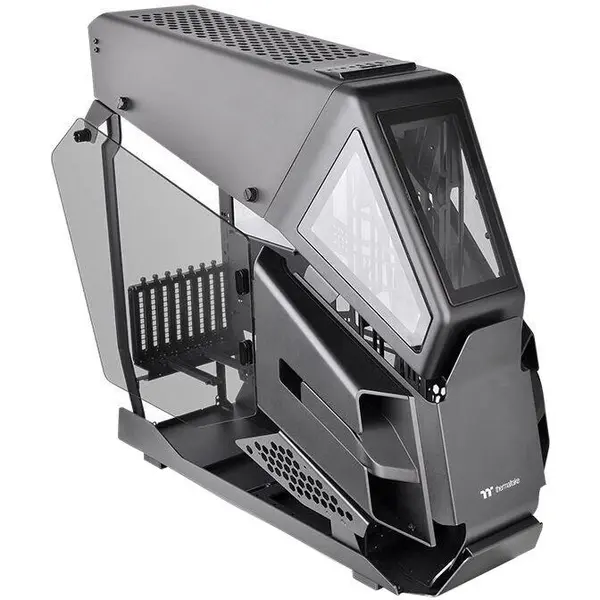 Thermaltake Carcasa Thermaltake AH T600 Tempered Glass, Full Tower, fara sursa, E-ATX, Black