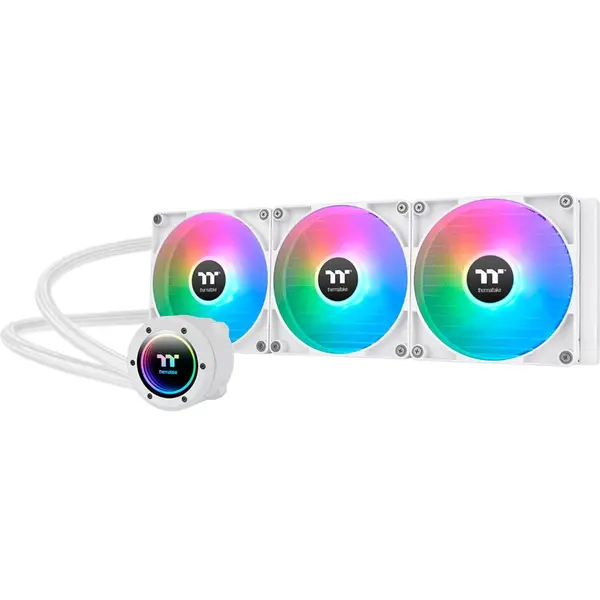 Thermaltake Cooler procesor Thermaltake TH420 V2, ARGB Sync Snow Edition, 3x 140 mm