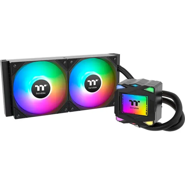 Thermaltake Cooler Thermaltake LA240 ARGB Black, 350W TDP, Negru