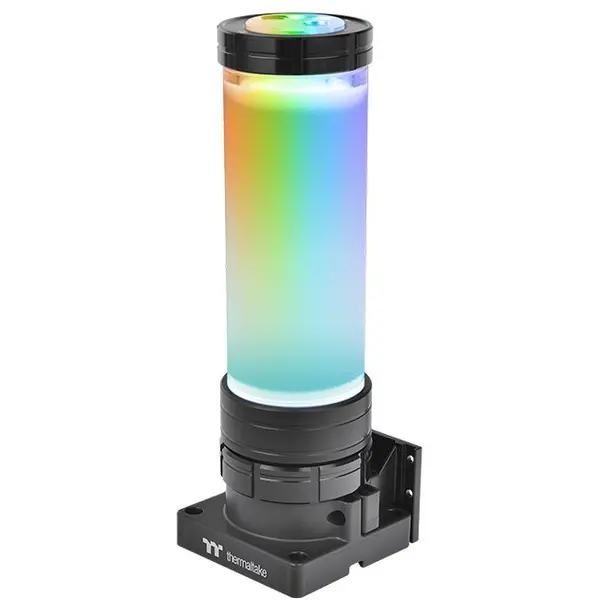 Thermaltake Rezervor pompa Thermaltake Pacific PR32-D5 Plus, 400ml, 4800 RPM, iluminare RGB