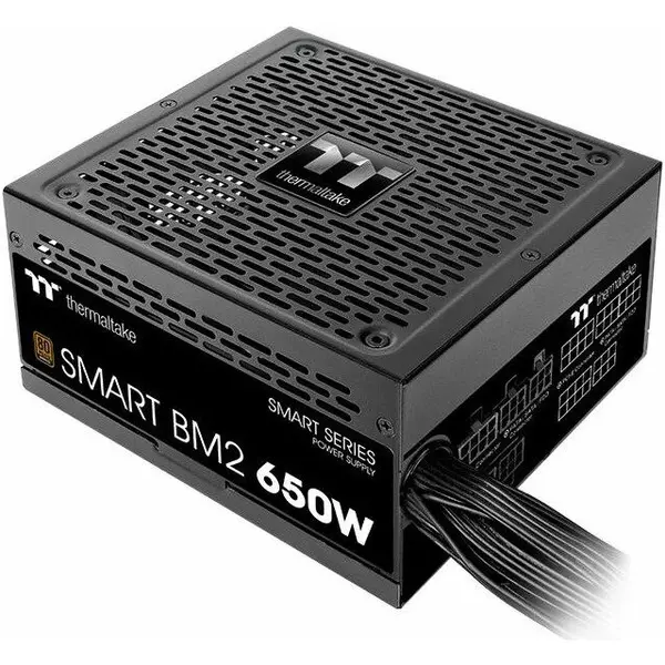 Thermaltake Sursa alimentare Thermaltake Smart BM2, 80+ Bronze, 650 W, 20+4 Pin ATX, Negru