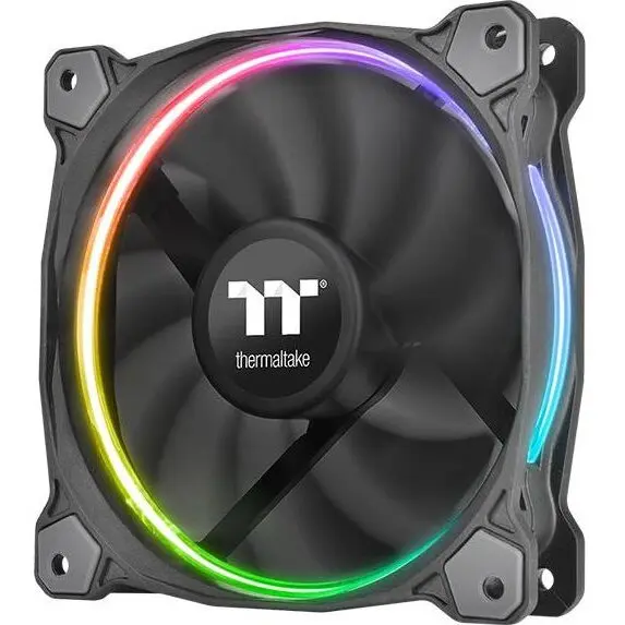 Thermaltake Thermaltake Riing 12 RGB Radiator Fan TT Premium Edition 120mm RGB LED Three fans pack