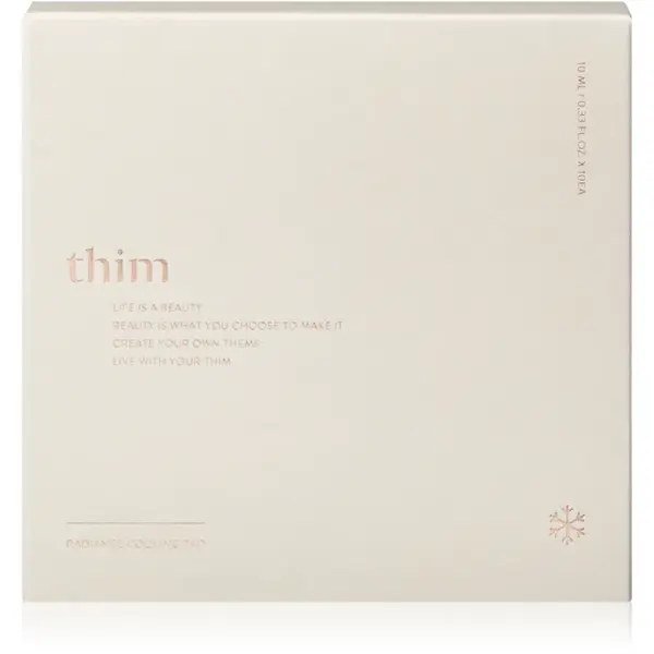 thim Radiance Cooling Pad dischete de tonifiere cu efect racoritor 10 buc