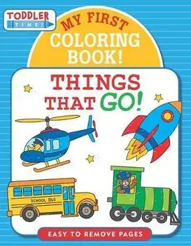 Things That Go: My 1st Coloring Book, Paperback/Martha Day Zschock