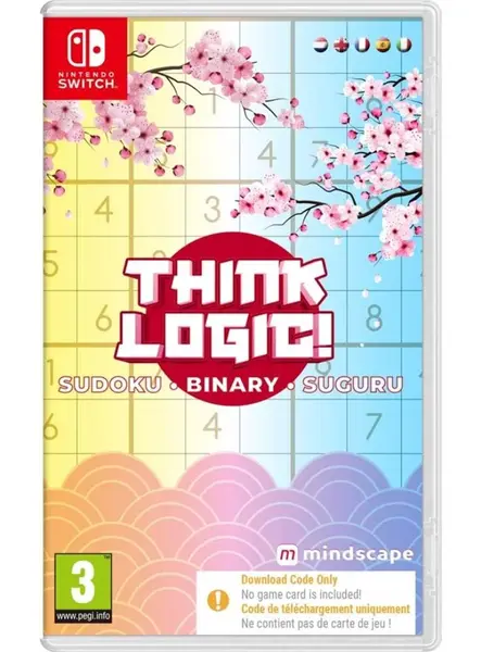 Think Logic! Sudoku Binary Suguru Code In Box NSW