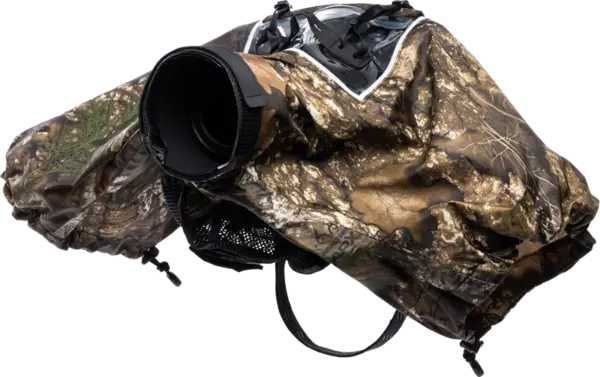 Think Tank Rain Cover I RealTree APX Camo (EYEPIECE REQUIRED) I Hydrophobia D 24-70 V3