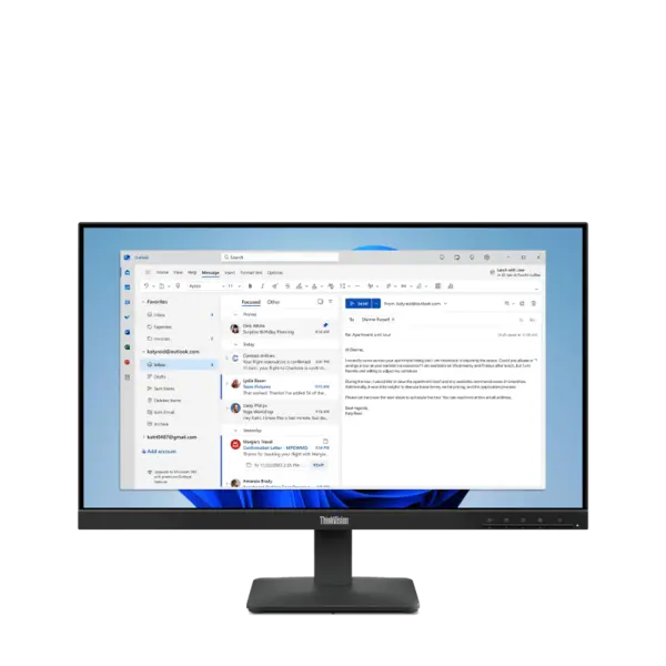 ThinkVision S24-4e 24 inch Monitor ThinkVision S24-4e 23.8` FHD IPS 3Y