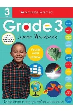Third Grade Jumbo Workbook: Scholastic Early Learners (Jumbo Workbook) - Scholastic