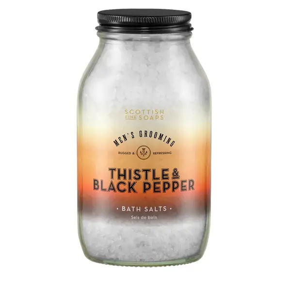 Thistle & black pepper bath salts 500 gr