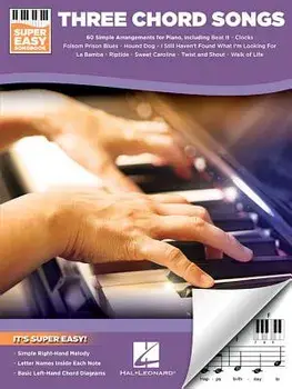Three Chord Songs - Super Easy Songbook, Paperback/Hal Leonard Corp