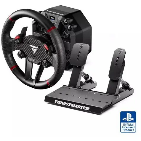 THRUSTMASTER Baza cu Volan detasabil si Pedale Thrustmaster T598 Direct Axial Drive pentru PlayStation 5, PlayStation 4 si PC