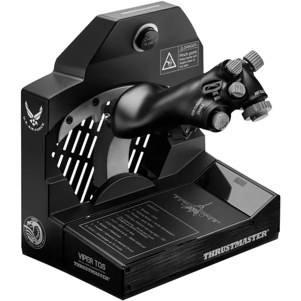 THRUSTMASTER Joystick Thrustmaster, Conectivitate USB cu fir, Compatibil PC, 21 butoane programabile