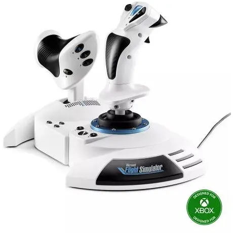 THRUSTMASTER Joystick Thrustmaster T.Flight Hotas One Microsoft Flight Simulator Edition, Alb pentru Xbox, PC
