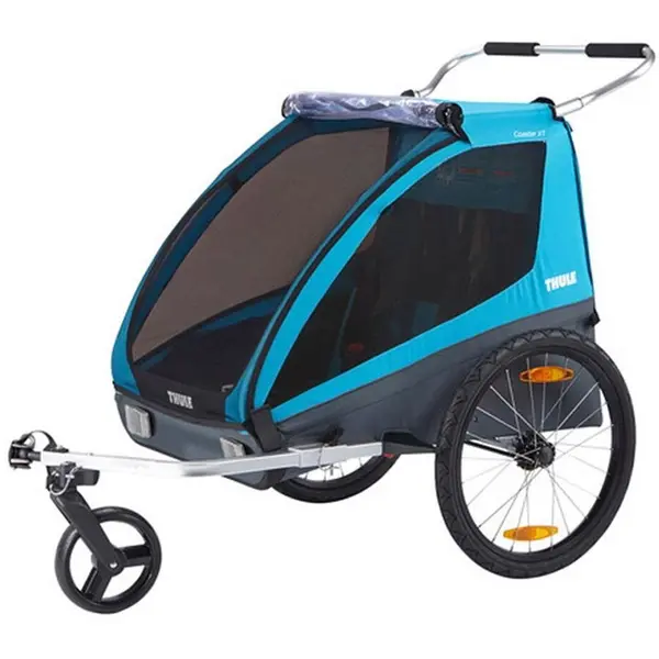 Thule Carucior Chariot Thule Coaster XT Blue 2016, Albastru
