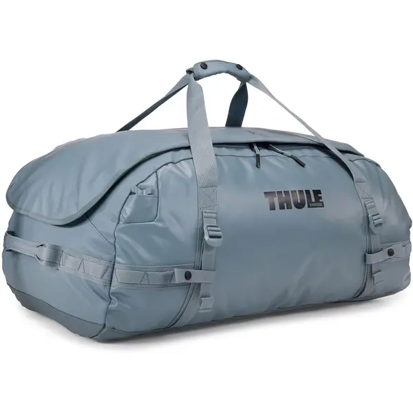 Thule Geanta Thule Chasm 90L, Impermeabila, Gri, Poliester Reciclat, Dimensiuni 740 x 420 x 335 mm