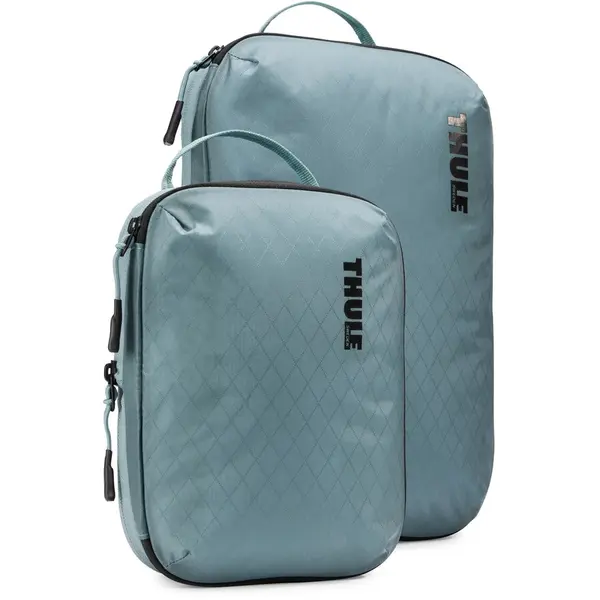 Thule Set Organizator Thule Compression Cube Set, Nylon, Set 2 piese (S+M), Gri