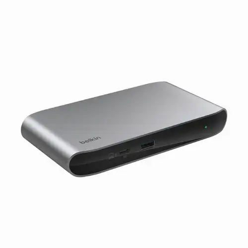 Thunderbolt 4, Belkin, 5-in-1,1x USB-A 2.0, 1x USB-C PD (Argintiu)
