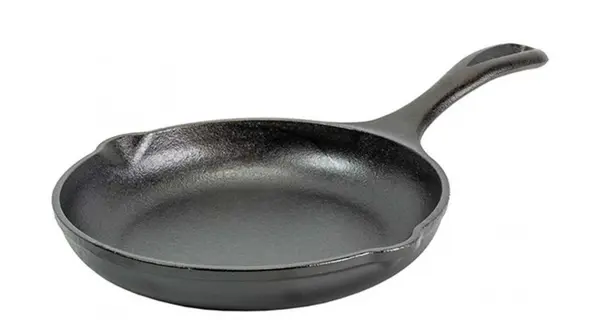 Tigaie adanca rotunda din fonta cu maner Chef Collection Lodge 22 cm L-C8SK