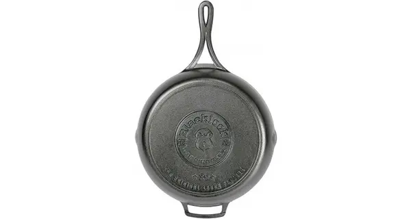 Tigaie adanca rotunda din fonta cu maner Lodge triplu asezonata Blacklock 30 cm L-BL39SK