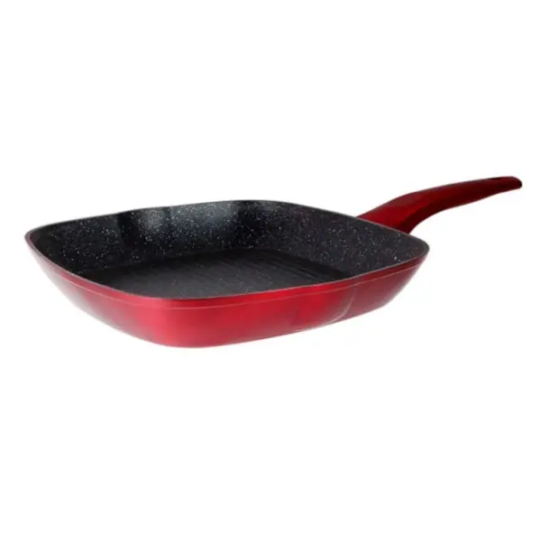 Tigaie Grill din Aluminiu cu Diametru 24 cm, Grunberg