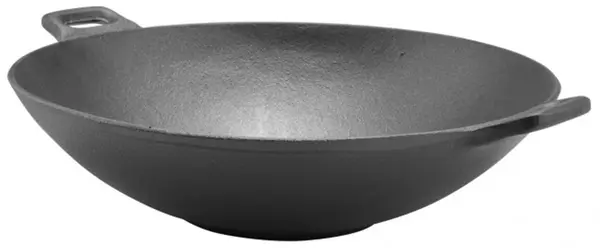 Tigaie wok din fontă Perfect Home – 31 cm