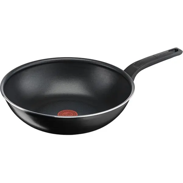 Tigaie wok Tefal Simply Clean, B5671953, 28 cm, Thermo Signal