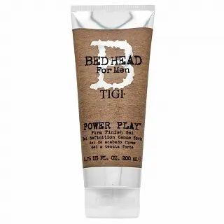 Tigi Bed Head For Men Power Play Firm Finish Gel gel de păr pentru fixare medie 200 ml