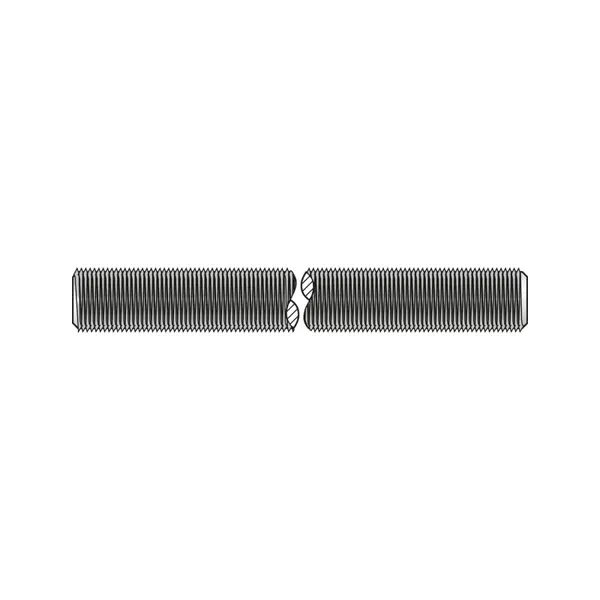 Tija Filetata 1m 975 Inox A4-M22