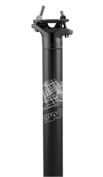 Tija Sa WAG Alu A 31,6mm L-350mm 320gr Negru