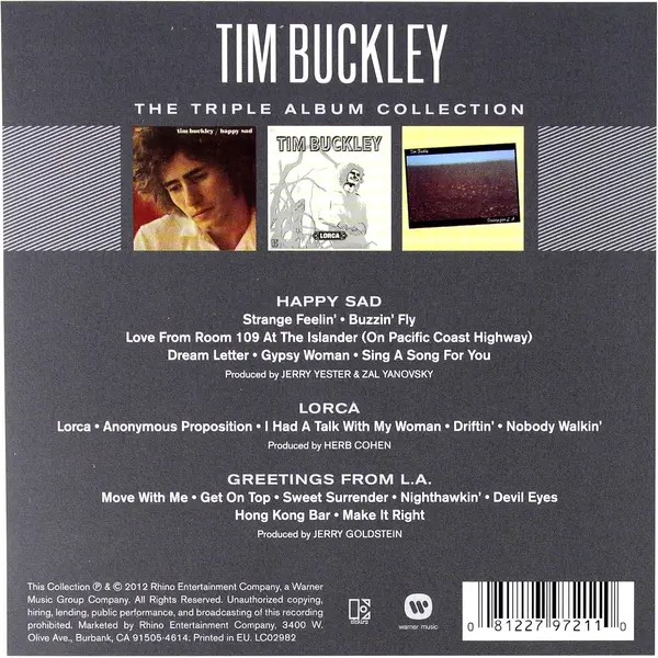Tim Buckley - The Triple Album Collection | Tim Buckley