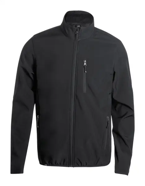 Timber jachetă softshell RPET - negru