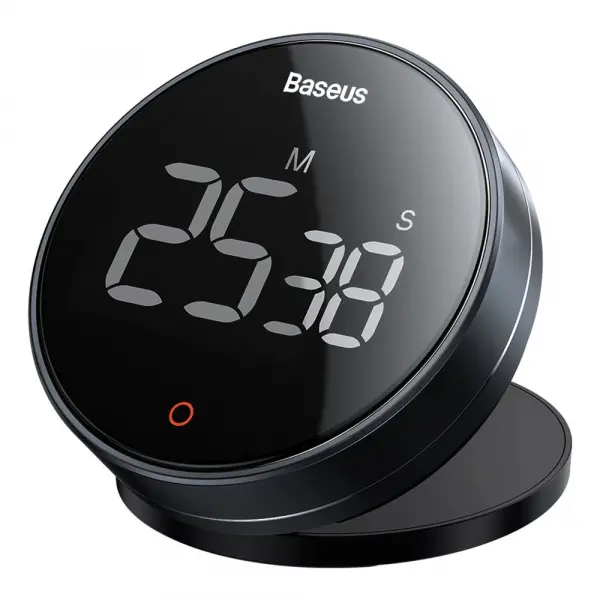 Timer Temporizator Baseus Heyo Rotation Pro, Negru FMDS000013