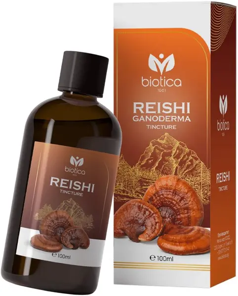 Tinctură de ciuperci Reishi, 100 ml, Biotica 1961