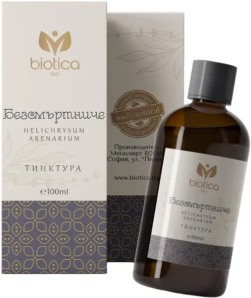 Tinctură de imortele, 100 ml, Biotica 1961