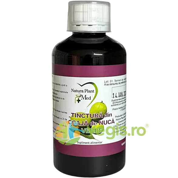 Tinctura din Coaja de Nuca Verde 200ml