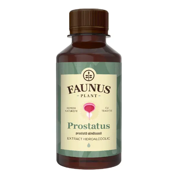 Tinctura Prostatus pentru sanatatea prostatei si confort urinar, 200 ml, Faunus Plant