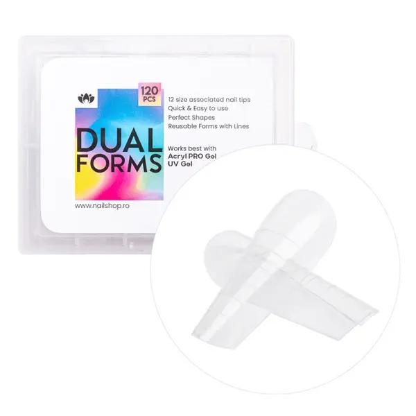 Tips Russian Almond Dual Forms - 120 buc.